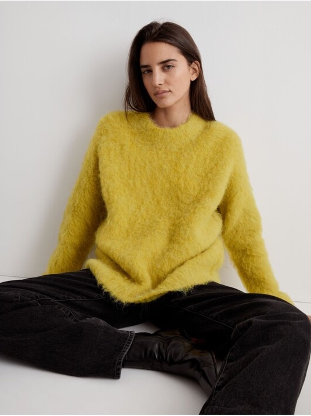 MADWELL Brushed Otis Pullover Sweater